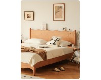 Solid Cherry Queen Size Bed Frame (new arrival)